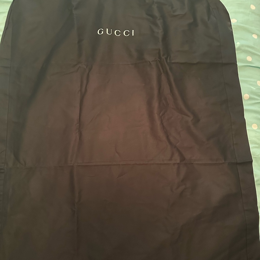 Black Gucci Garment Bag